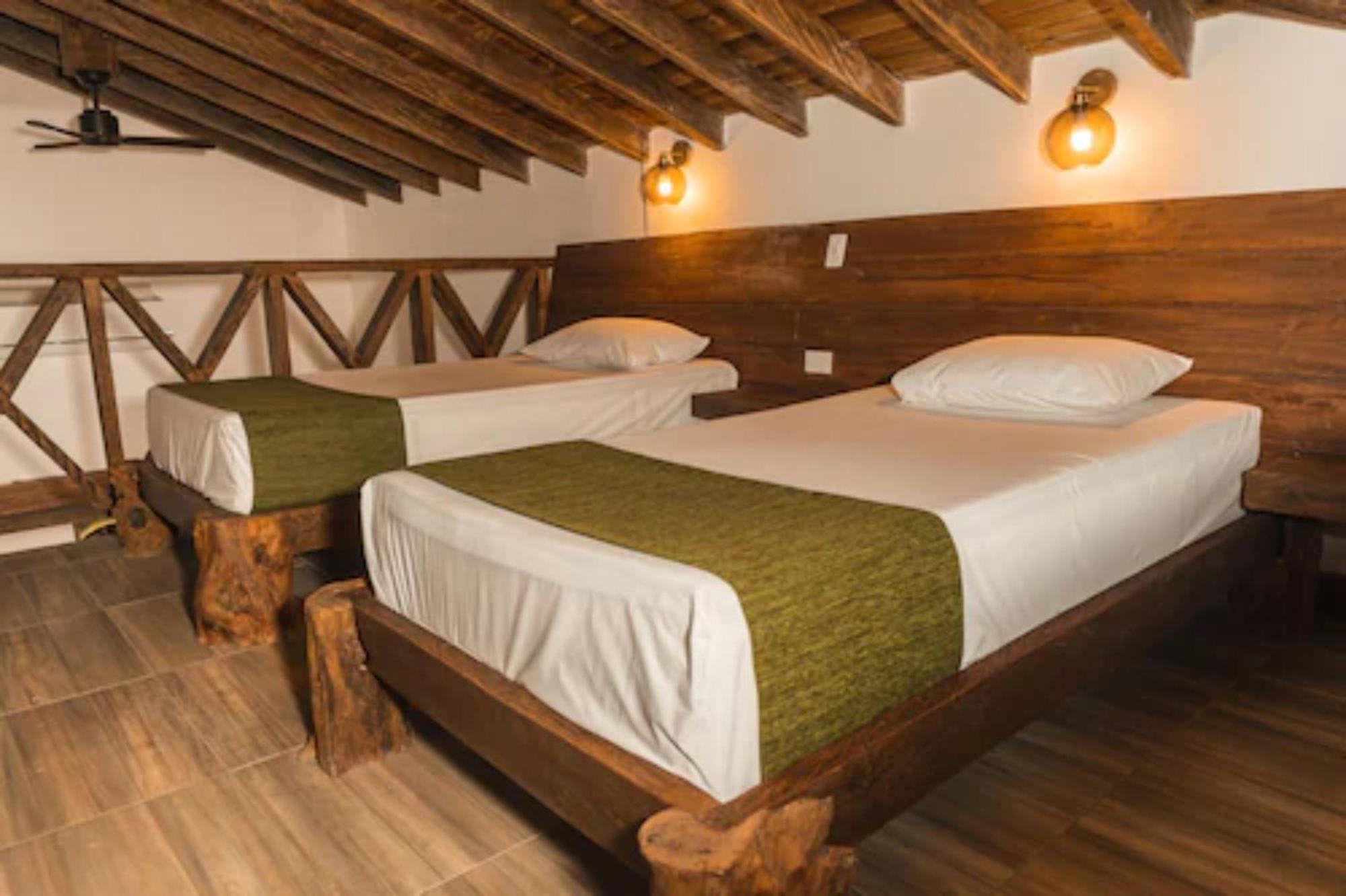 Hotel El Cielo En La Tierra Alcalá Exteriör bild