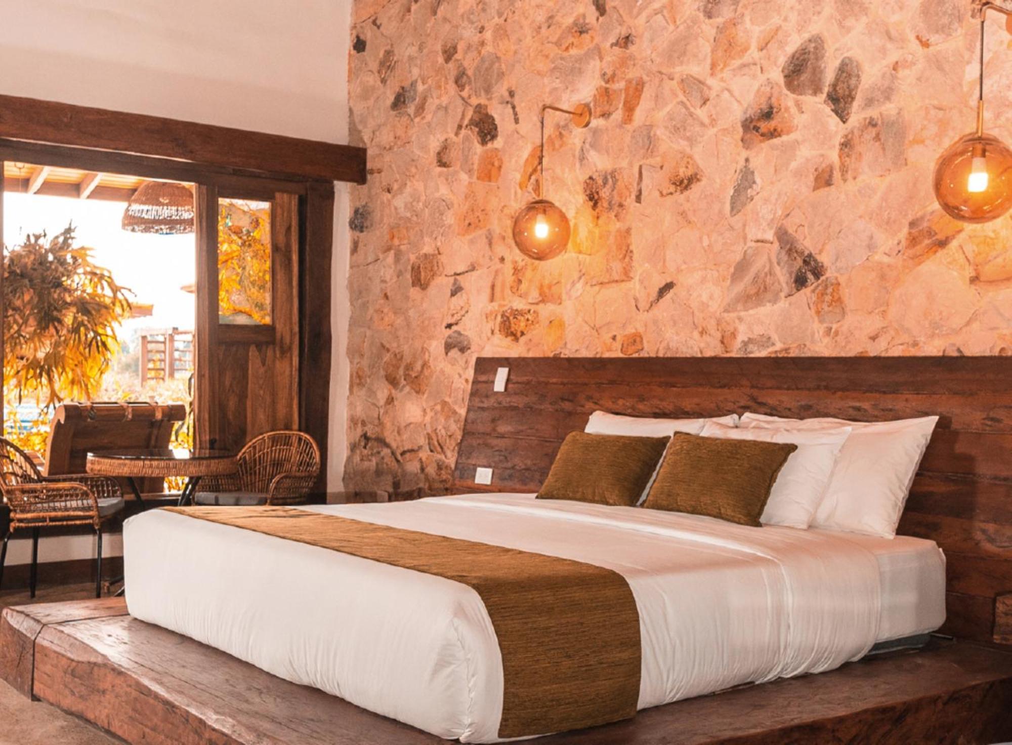 Hotel El Cielo En La Tierra Alcalá Exteriör bild