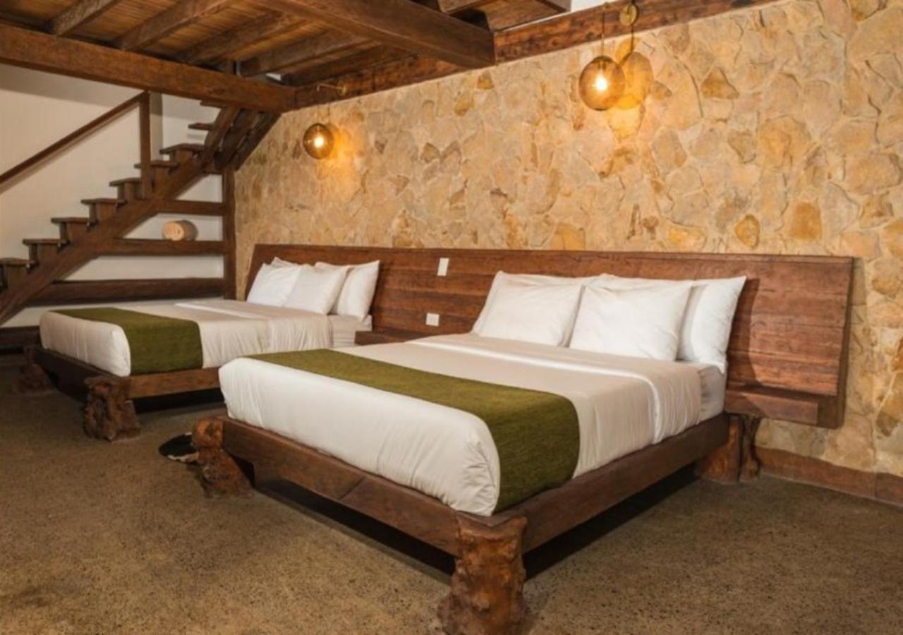 Hotel El Cielo En La Tierra Alcalá Exteriör bild