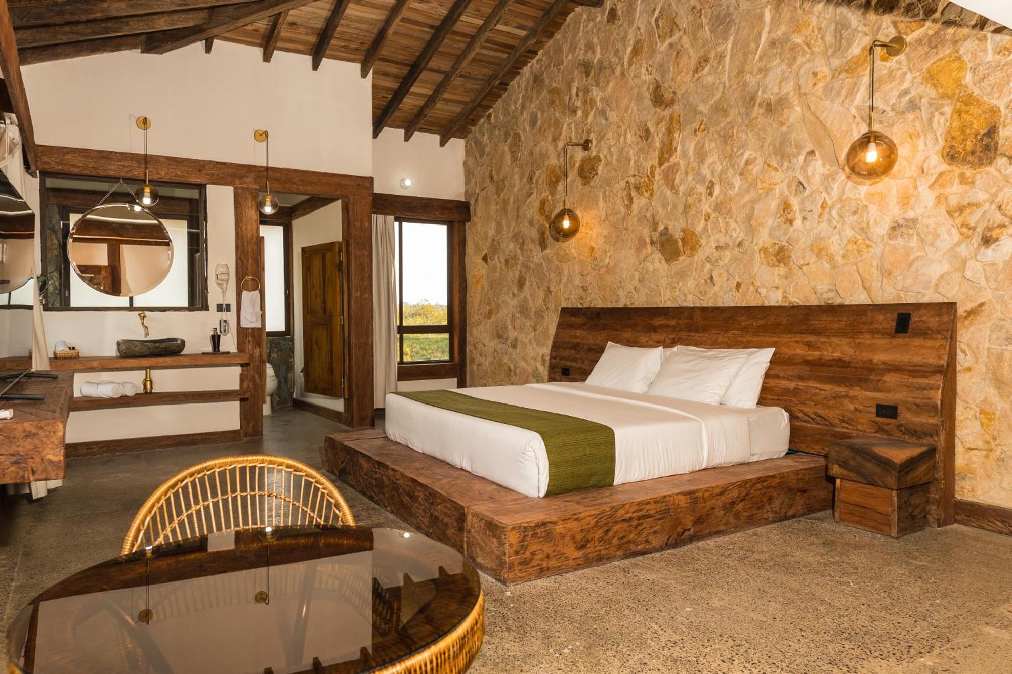 Hotel El Cielo En La Tierra Alcalá Exteriör bild