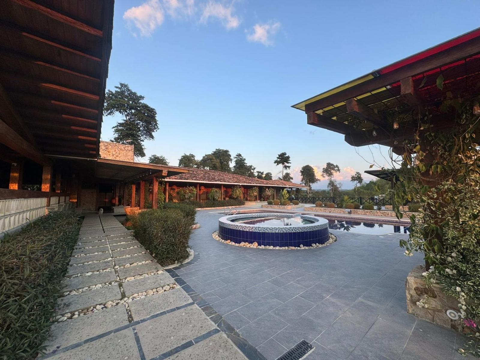 Hotel El Cielo En La Tierra Alcalá Exteriör bild